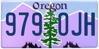 OR license plate 979OJH