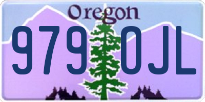 OR license plate 979OJL