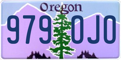 OR license plate 979OJO
