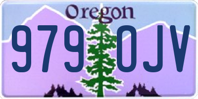 OR license plate 979OJV