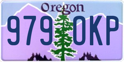 OR license plate 979OKP