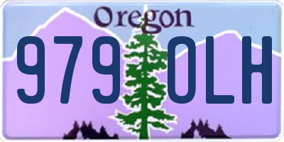 OR license plate 979OLH