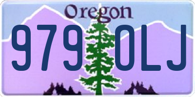 OR license plate 979OLJ
