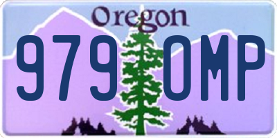 OR license plate 979OMP