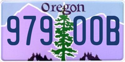 OR license plate 979OOB