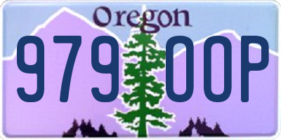 OR license plate 979OOP