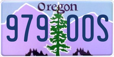 OR license plate 979OOS