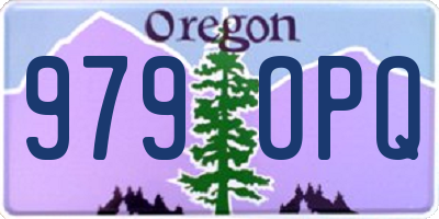 OR license plate 979OPQ