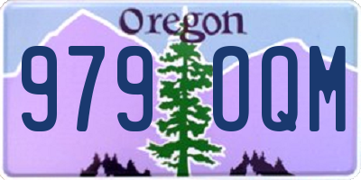OR license plate 979OQM