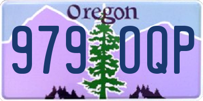 OR license plate 979OQP
