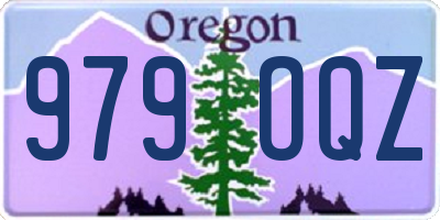 OR license plate 979OQZ