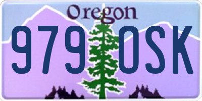 OR license plate 979OSK