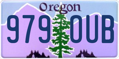 OR license plate 979OUB
