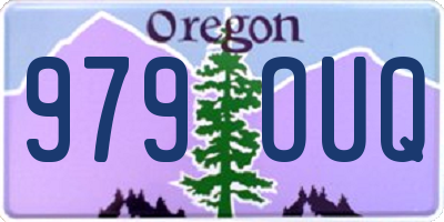 OR license plate 979OUQ