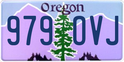 OR license plate 979OVJ
