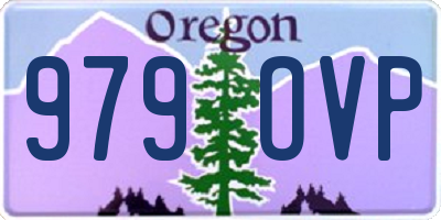 OR license plate 979OVP