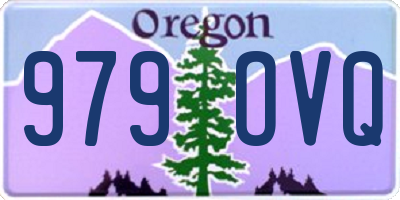 OR license plate 979OVQ