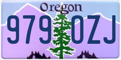 OR license plate 979OZJ