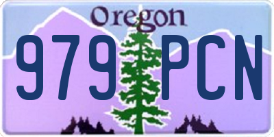 OR license plate 979PCN