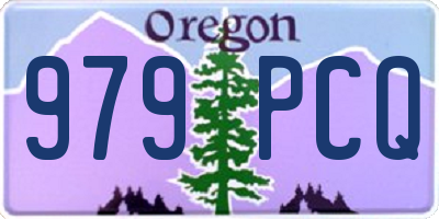 OR license plate 979PCQ