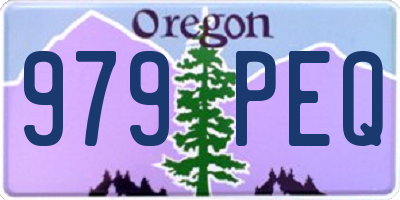 OR license plate 979PEQ