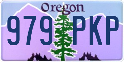 OR license plate 979PKP