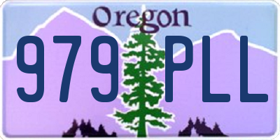 OR license plate 979PLL