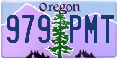 OR license plate 979PMT