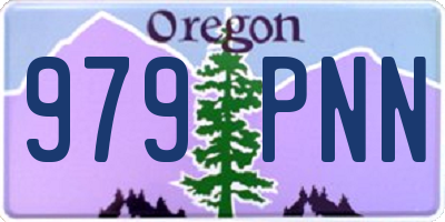 OR license plate 979PNN
