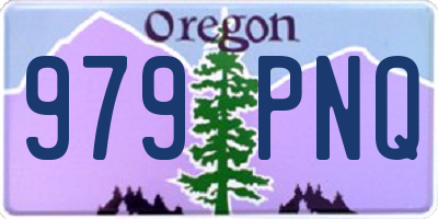 OR license plate 979PNQ