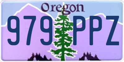 OR license plate 979PPZ