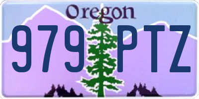 OR license plate 979PTZ