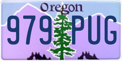 OR license plate 979PUG