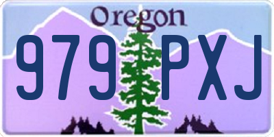 OR license plate 979PXJ