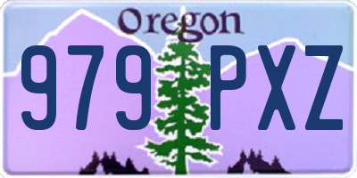 OR license plate 979PXZ