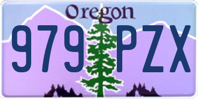 OR license plate 979PZX