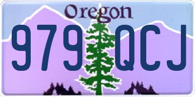OR license plate 979QCJ