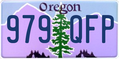 OR license plate 979QFP