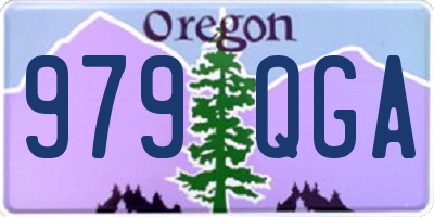 OR license plate 979QGA