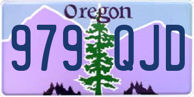 OR license plate 979QJD