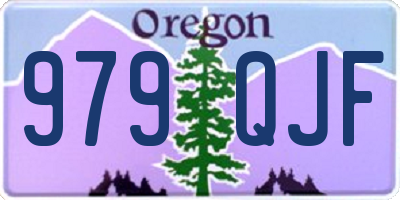 OR license plate 979QJF