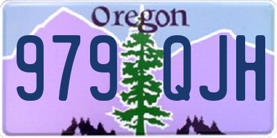 OR license plate 979QJH