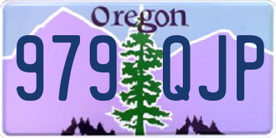 OR license plate 979QJP