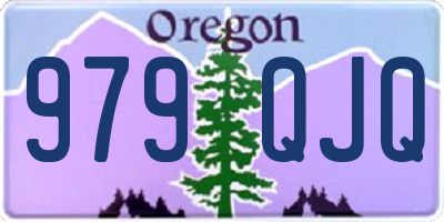 OR license plate 979QJQ