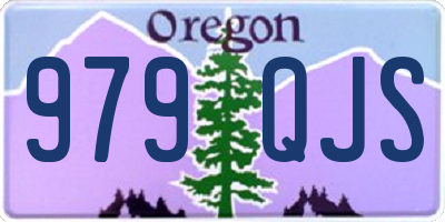 OR license plate 979QJS