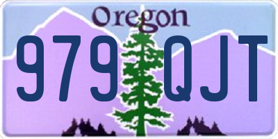 OR license plate 979QJT