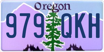 OR license plate 979QKH