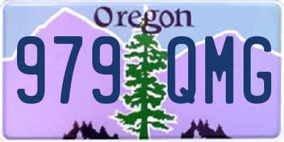 OR license plate 979QMG