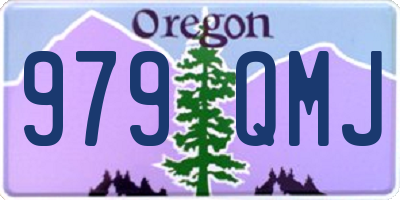 OR license plate 979QMJ