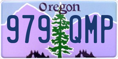 OR license plate 979QMP